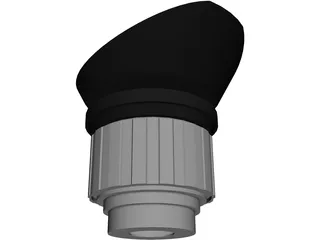 Eyepiece DIPOL 3D Model preview