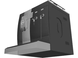 Coffee Maker Jura 3D Model preview