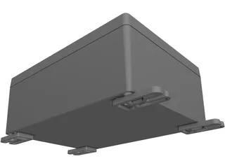 IP65 Watertight Enclosure RP1460 3D Model preview