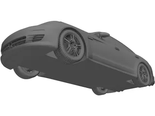 Porsche Panamera S Hybrid (2013) 3D Model preview