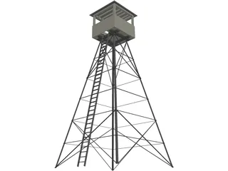 Tower Guard 3D Model preview