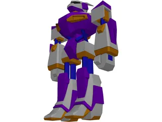 Robot 3D Model preview