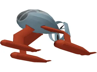 Water Bug 3D Model preview
