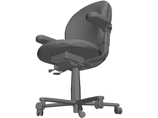 Office Chair 3D Model preview