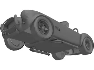 Shelby Cobra (1966) 3D Model preview