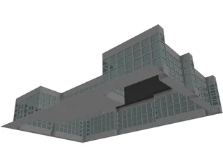 Postal Complex 3D Model preview