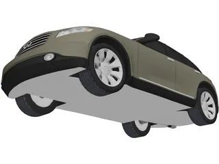 Infiniti FX45 3D Model preview