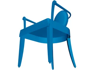 Chair Barbara Berry 3D Model preview