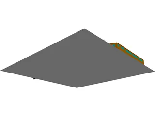Aircraft Facility 3D Model preview
