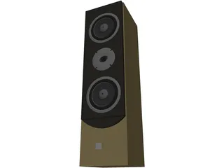 Cat Speaker 3 way 3D Model preview