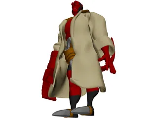 Hellboy 3D Model preview