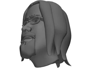 William Cartoon 3D Model preview