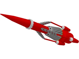 Thunderbird 3D Model preview