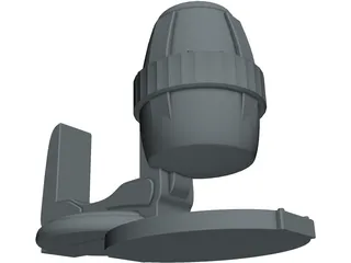 Ireos Pro Xeon Search Light 3D Model preview