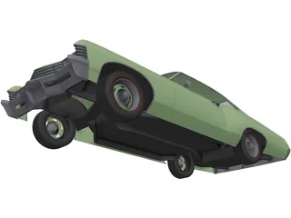 Chevrolet Impala (1963) 3D Model preview