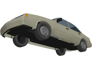 Oldsmobile Firenza 3D Model preview
