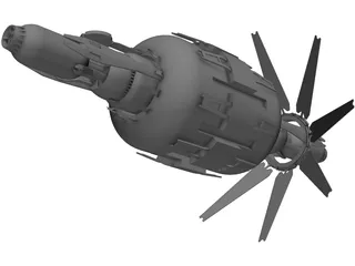 Satellite 3D Model preview