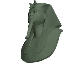 Tut Mask 3D Model preview