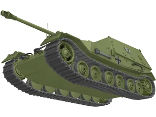SAU Ferdinand 3D Model preview