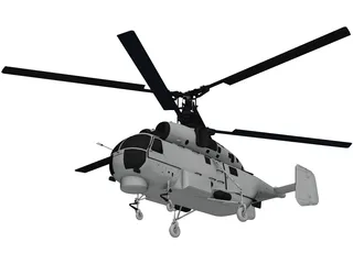 Kamov Ka-27M Helix 3D Model preview