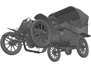 Renault (1901) 3D Model preview