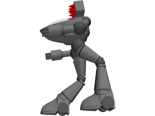 MECH Robot 3D Model preview