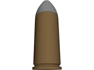Bullet 9MM Government Edition 3D Model preview