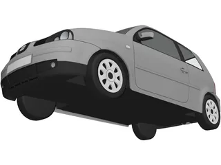 Seat Arosa 3D Model preview