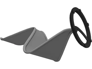 Chair Cappellini 3D Model preview
