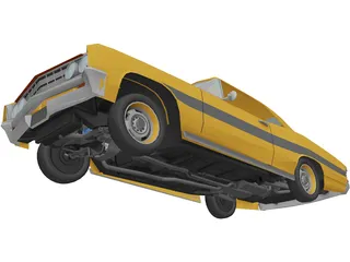 Chevrolet Chevelle SS 3D Model preview