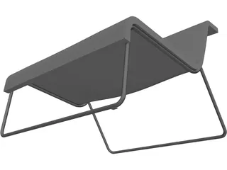 Bench Kartell 3D Model preview