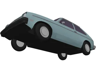 Chevrolet Chevette (1977) 3D Model preview