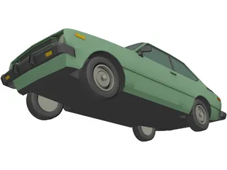 Toyota Corolla (1978) 3D Model preview