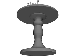 Chess Set 3D Model preview