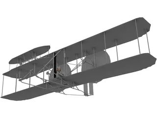 Wright Flyer [1903] 3D Model preview