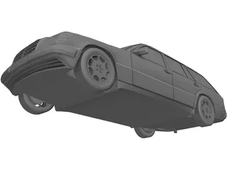 Mercedes-Benz E-Class T-Model 3D Model preview