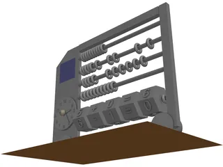 Abacus 3D Model preview