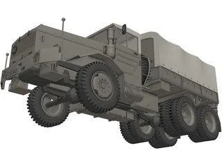 Faun L912 3D Model preview