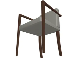 Chair Frenchline 3D Model preview