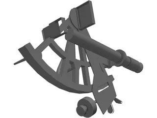 Sextant 3D Model preview