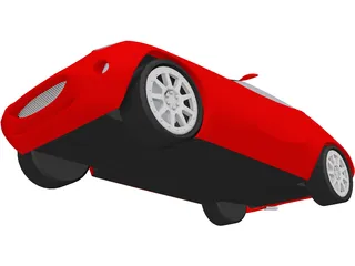 Jaguar F-Type Concept 3D Model preview