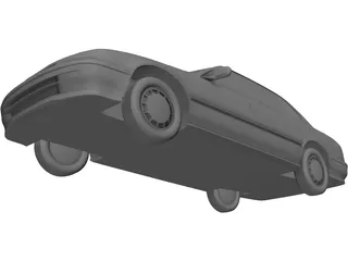 Peugeot 405 (1993) 3D Model preview