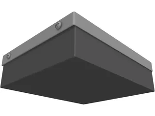 Remote Ultrasonic Old 3D Model preview