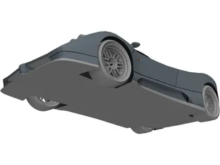 Pagani Zonda 3D Model preview