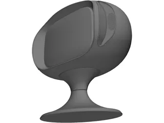 Aphelion TV Set 3D Model preview