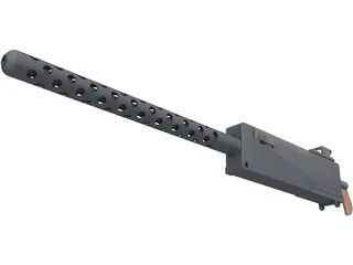 AML Browning 7.62 3D Model preview