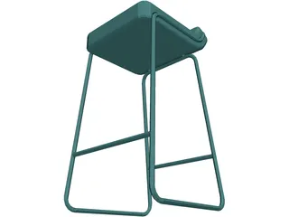 Stool 3D Model preview