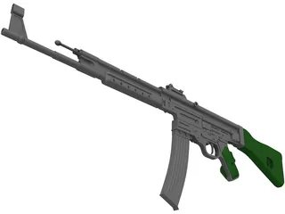 Sturmgewehr 44 3D Model preview