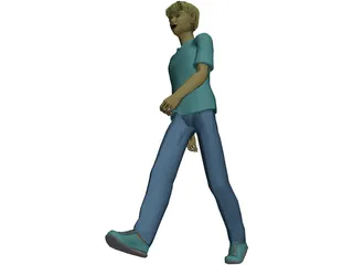 Boy 3D Model preview