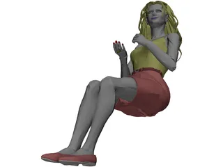 Woman 3D Model preview